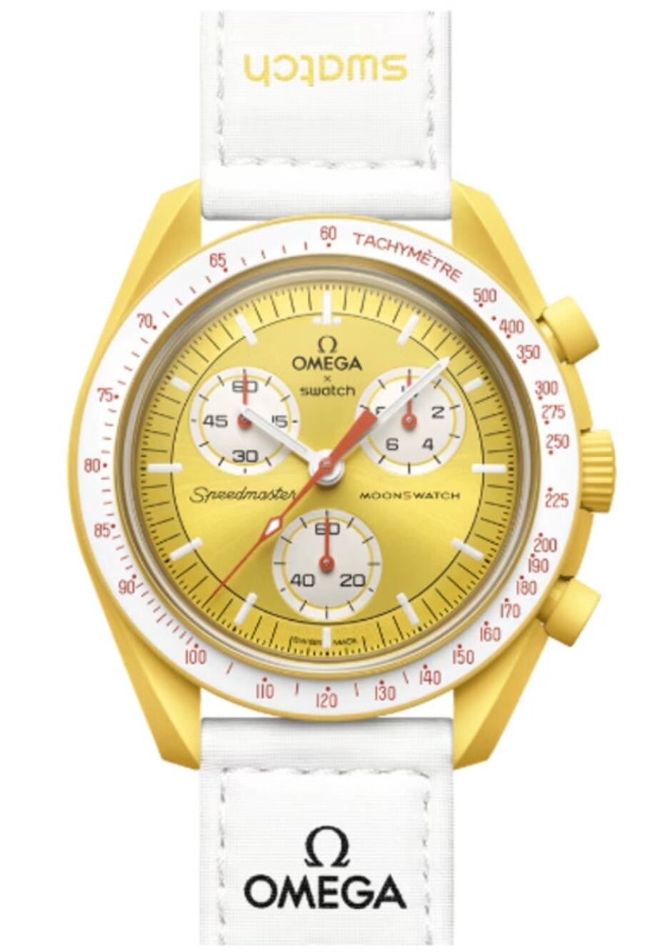 New Authentic OMEGA X Swatch Speedmaster Mission to the Sun Quartz Moonswatch